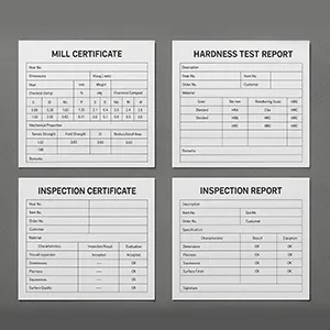 Quality Documents & Certificates