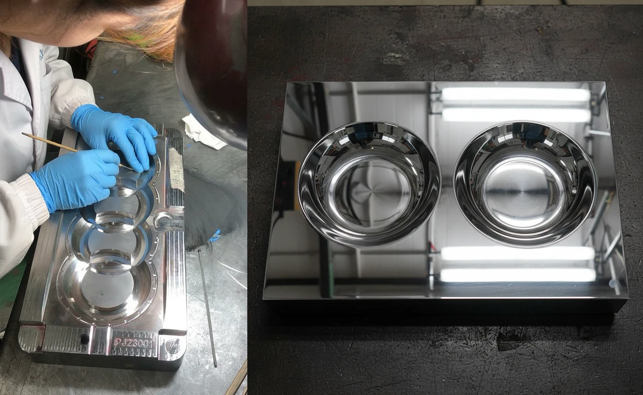 NAK80 Mirror Finish Mold Polishing How to Eliminate Fine Scratches Stress Relief Grit Sequence