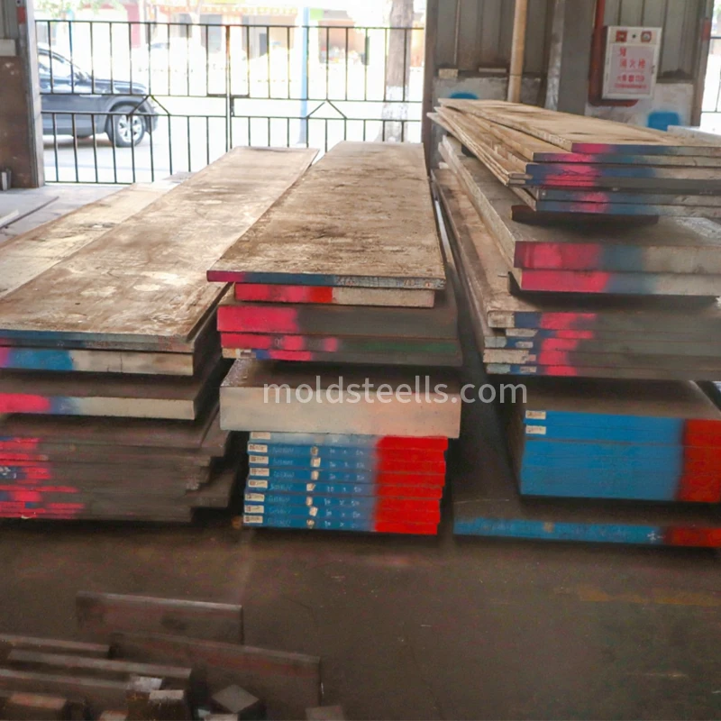 For hardware stamping dies, SLD/DC11 high wear resistant low deformation cold work die steel, 58-60 HRC hardened