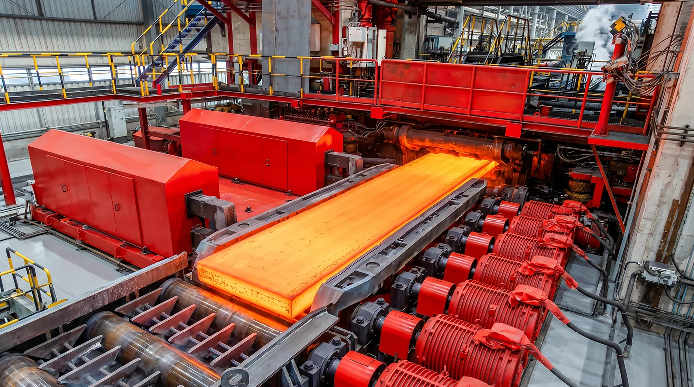 Steel Mill Production Workshop