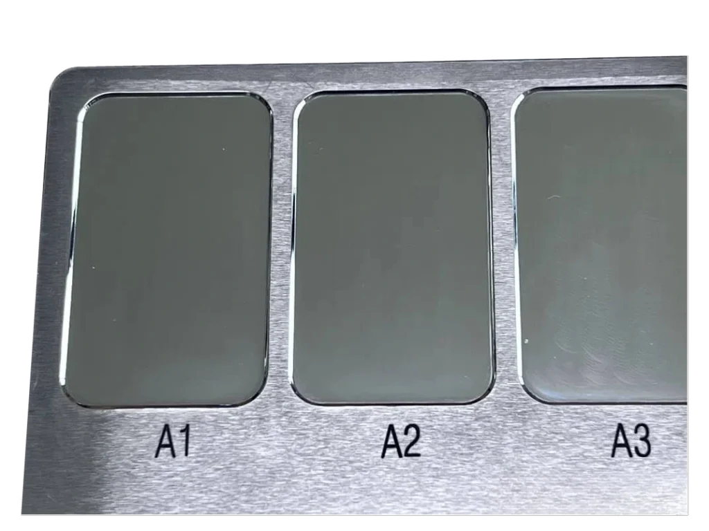 SPI A1, A2 and A3 steel surface sample references