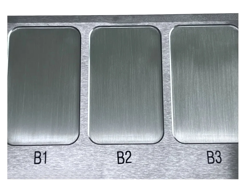 SPI B1, B2 and B3 steel surface sample references